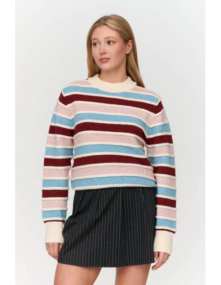24 Colours sweater striped - 41305a