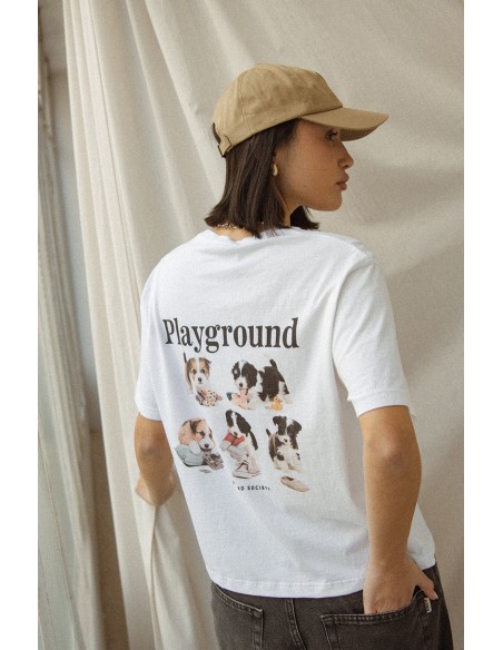 Kaotiko M/C Washed Naughty Puppies - AR009-01-M002