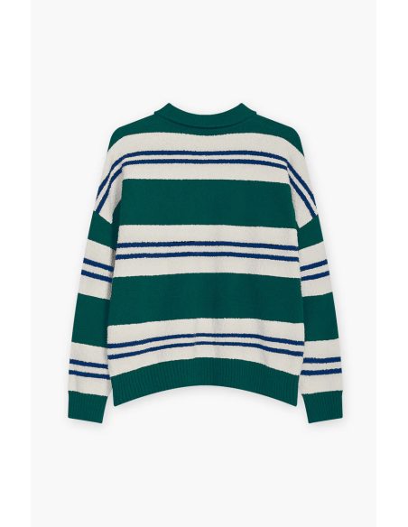 Kaotiko Sweater Polo Kaotiko Stripes - AR019-01-E002