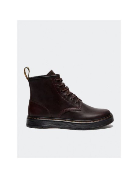 DR MARTENS Boots Brookline Crazy Horse Leather Chukka in Dark Brown - 41681200