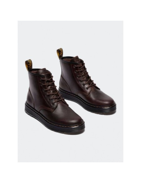 DR MARTENS Boots Brookline Crazy Horse Leather Chukka in Dark Brown - 41681200