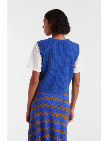 Compania Fantastica vest Blue knitted...
