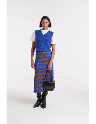 Compania Fantastica vest Blue knitted...