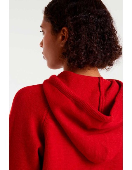 Compania Fantastica sweater Red fine knit sweatshirt - 54C/10293