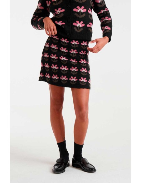 Compania Fantastica skirt Baboushka Small print jacquard short  - 54C/10361