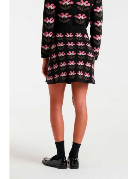 Compania Fantastica skirt Baboushka Small print jacquard short  - 54C/10361