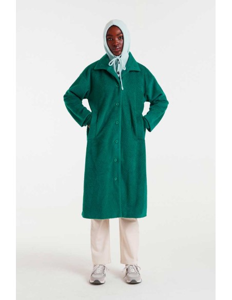 Compania Fantastica coat Long green - 54C/11166
