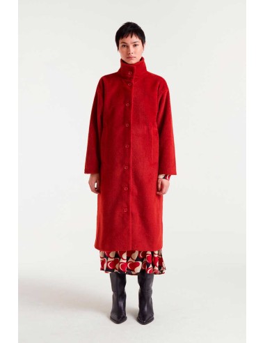 Compania Fantastica coat Long red - 54C/11167