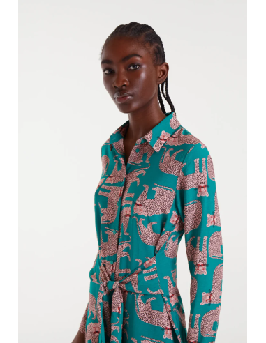 Compania Fantastica dress Onca print...