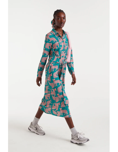 Compania Fantastica dress Onca print...