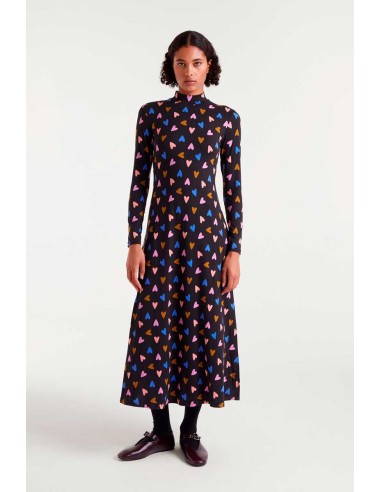 Compania Fantastica Long dress with Potpourri print - 54C/12109