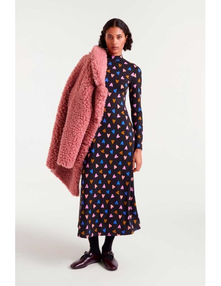 Compania Fantastica Long dress with Potpourri print - 54C/12109