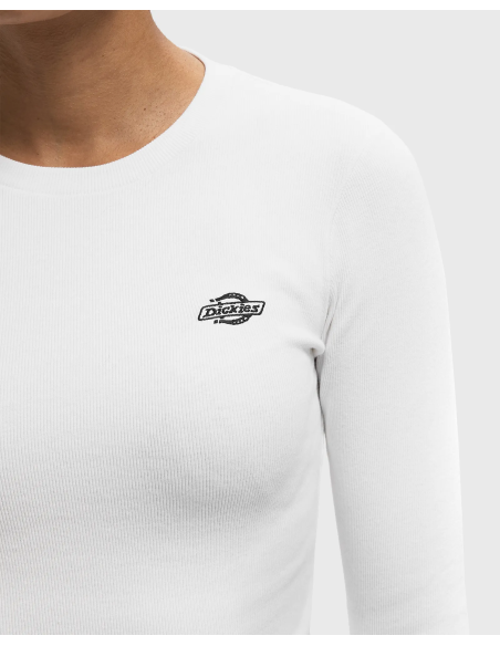Dickies Top Gladeville Tee LS W White - DK0A87QA0WH1