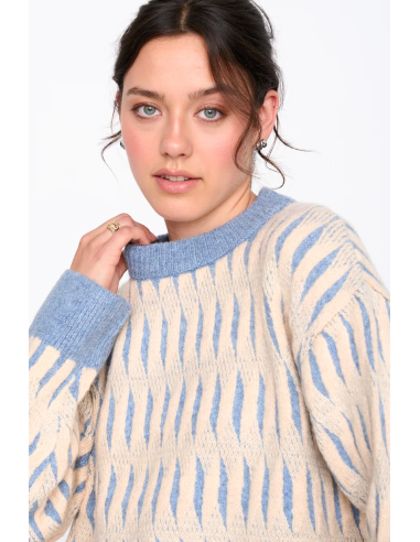 24 Colours sweater patterned - 41314a