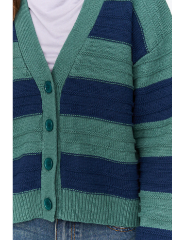 24 Colours cardigan striped - 41264b