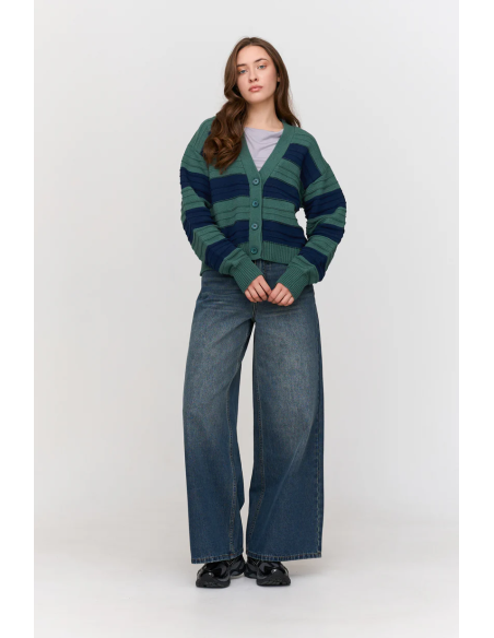 24 Colours cardigan striped - 41264b