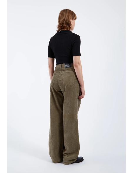 DR DENIM Pants W Donna Dust Green Cord - 2230101 306 252