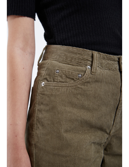 DR DENIM Pants W Donna Dust Green Cord - 2230101 306 252