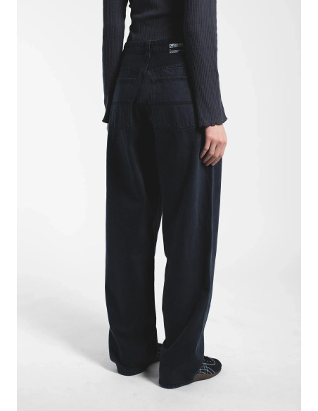 DR DENIM Pants W Jena Double Knee Dark Grey - 2540102 119 034