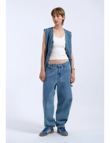 DR DENIM Pants W Faye Worker Baggy...