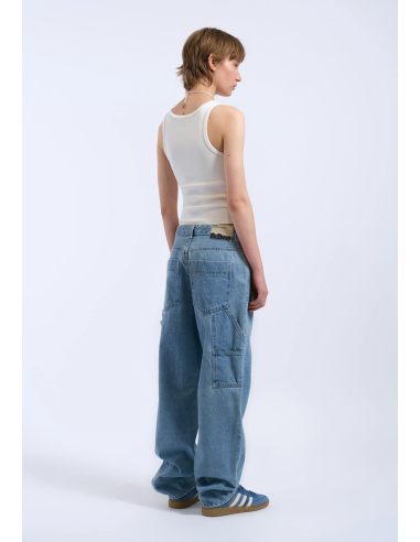 DR DENIM Pants W Faye Worker Baggy...