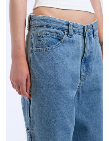 DR DENIM Pants W Faye Worker Baggy...