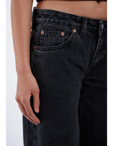 DR DENIM Pants W Rhue Low Wide Retro...