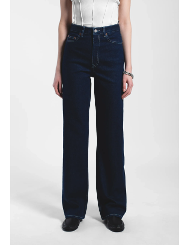 DR DENIM Pants W Echo High Straight...