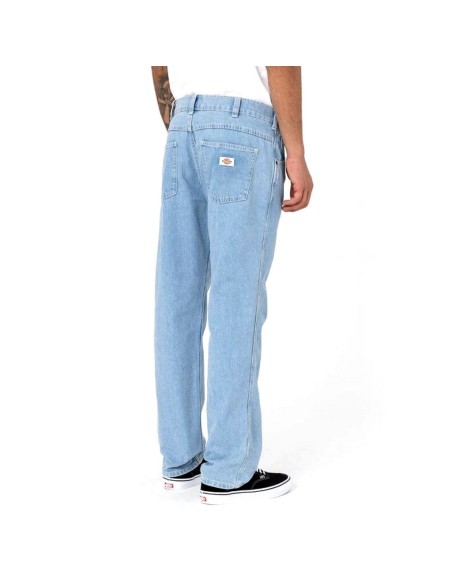 Dickies Denim Pant M Houston Denim Vintage Aged Blue - DK0A4XFLC151