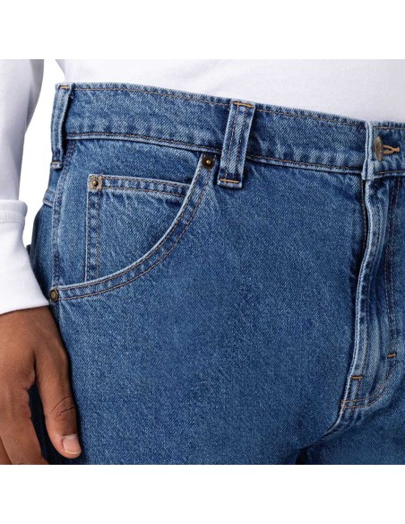 Dickies Denim Pants M Houston Classic Blue - DK0A4XFLCLB1