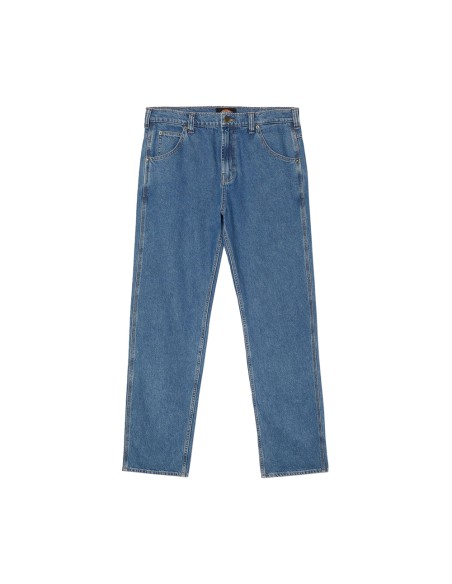Dickies Denim Pants M Houston Classic Blue - DK0A4XFLCLB1