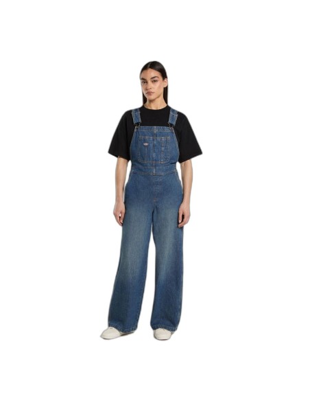 DICKIES Denim W Overalls Mad Mechanic Loose Bib - DK0A87N7L231