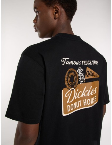 Dickies T-Shirt M Donut House Black -...