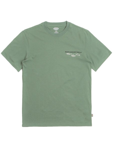 Dickies T-Shirt M Laryville Sea Spray - DK0A87QGL191