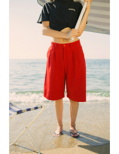 Kaotiko Bermuda Wide Leg...