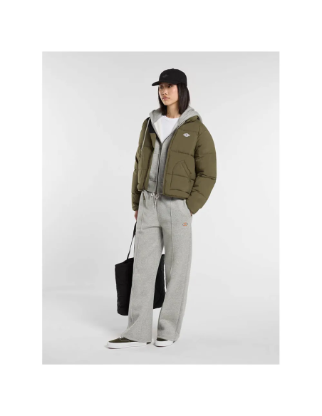 Dickies Puffer Jacket W Summerdale Military GR - DK0A87OJMGR1