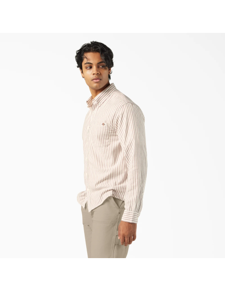 Dickies Shirt M Gallatin LS Egret - DK0A87PYC481