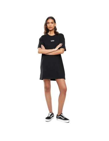 VANS  WM CENTER VEE TEE DRESS -...