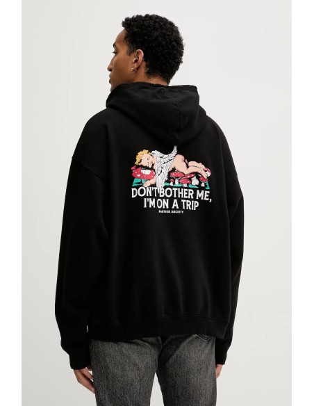 Kaotiko Sweatshirt Sud. Cap. Washed Busy Cupid - AR001-02-G002