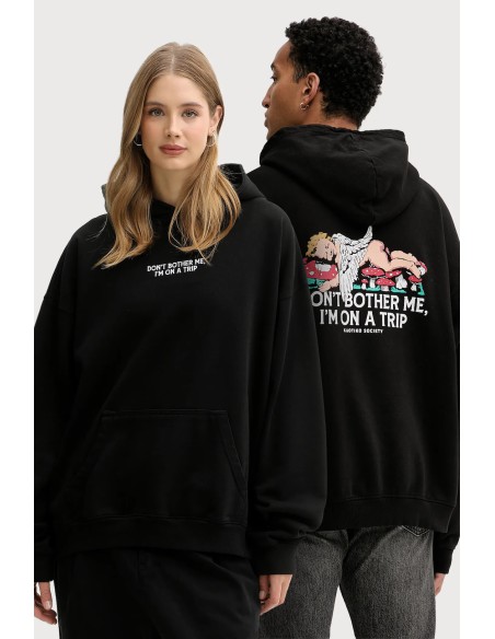 Kaotiko Sweatshirt Sud. Cap. Washed Busy Cupid - AR001-02-G002