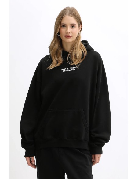 Kaotiko Sweatshirt Sud. Cap. Washed Busy Cupid - AR001-02-G002