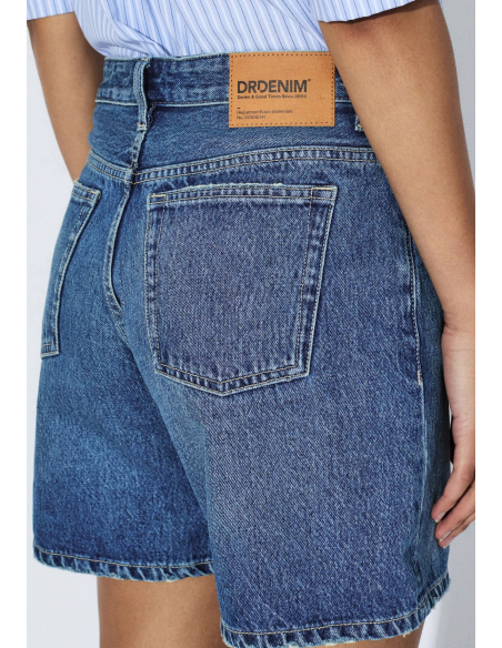 Dr Denim Shorts Hill Drift Mid Used- 2430112