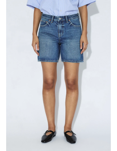 Dr Denim Shorts Hill Drift Mid Used-...