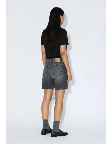 Dr Denim W Shorts Hill Mid Grey -...