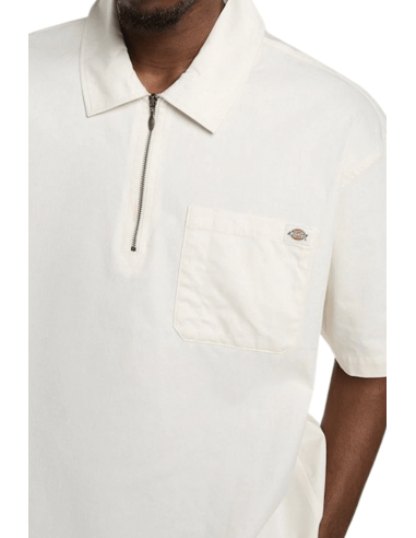 DICKIES CADIZ QZ SHIRT SS EGRET -...