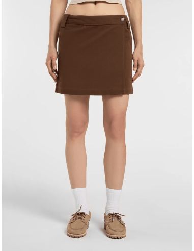 DICKIES UNION WRAP SKIRT TIMBER BROWN...