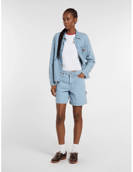 copy of DICKIES RIB TOP W ICEBERG GREEN -DK0A4Z8NK361