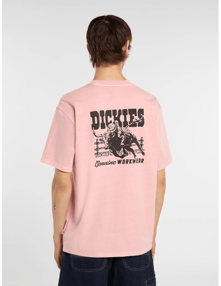 Dickies BUCHTELL SS TEE BRIDAL ROSE - DK0A883BL471