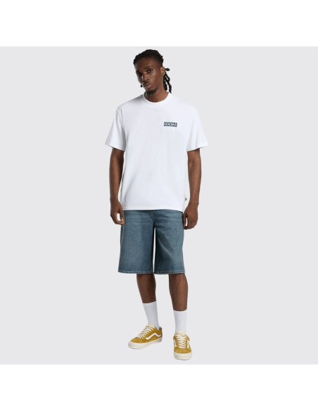 DICKIES 958 13 INCH LOOSE SHORT JEANS KHAKI TINTED BLUE - DK0A88JPL231