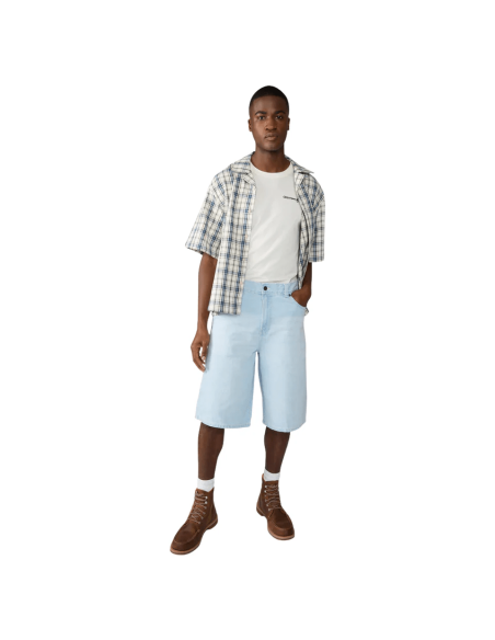 DICKIES M 958 13 INCH LOOSE SHORT JEANS FOG BLUE - DK0A88JP0FE1